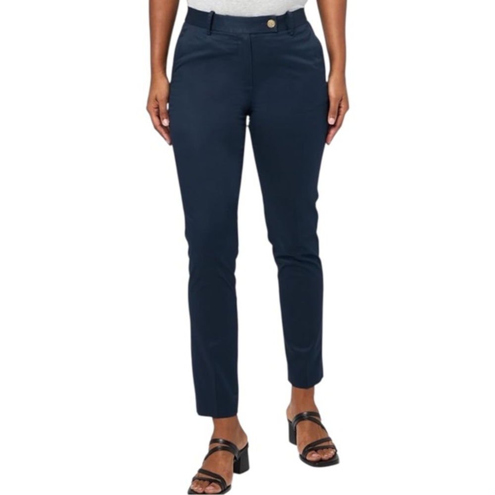 Brooks Brothers Women’s Stretch Cotton Advantage Chino Pants size 4 in Navy